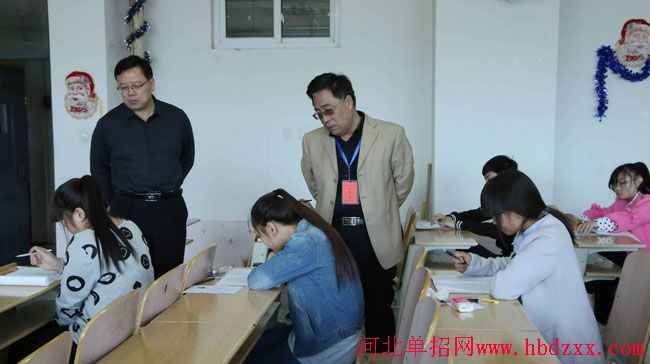 河北旅游职业学院2015年单独招生考试顺利进行 图4